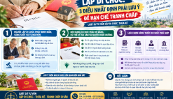 LẬP DI CHÚC: 3 ĐIỀU NHẤT ĐỊNH PHẢI LƯU Ý ĐỂ HẠN CHẾ TRANH CHẤP